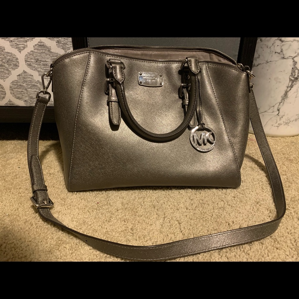 Silver Michael Kors Shoulder bag
